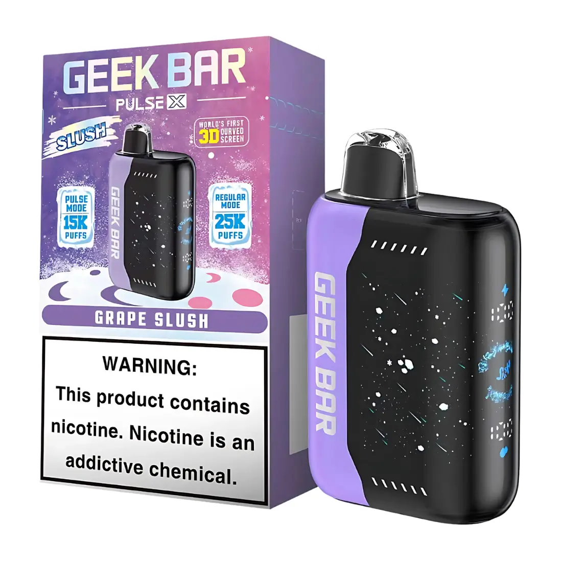 Geek Bar Pulse X Grape Slush