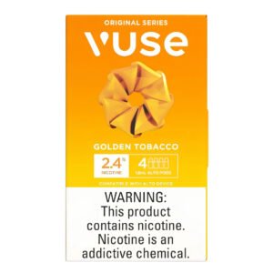 Vuse Alto Golden Tobacco Pods | 2.4% Nicotine Salt