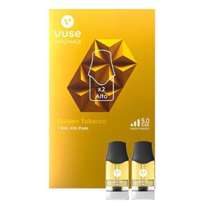 Vuse Alto Golden Tobacco Pods | 5% Nicotine Salt