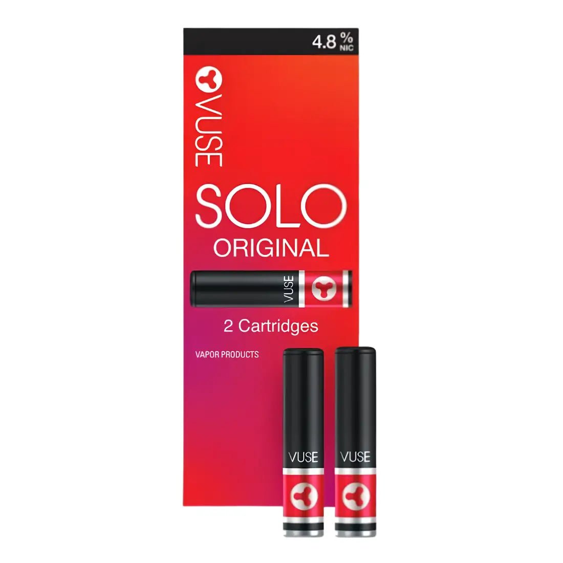 Vuse Solo Original Cartridges | 4.8% Nicotine