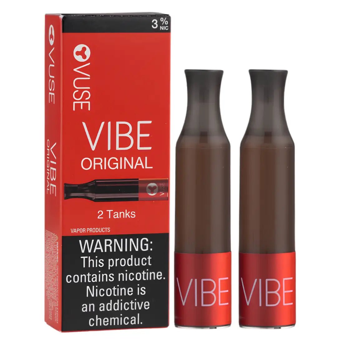 Vuse Vibe Original Tanks | 3% Nicotine 2-Pack