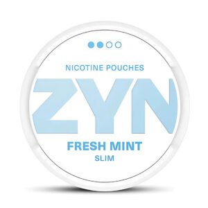 ZYN Fresh Mint Slim | 6.5mg Nicotine, 21 Pouches