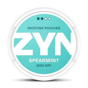 ZYN Spearmint Mini Dry | 1.5mg Nicotine, 20 Pouches